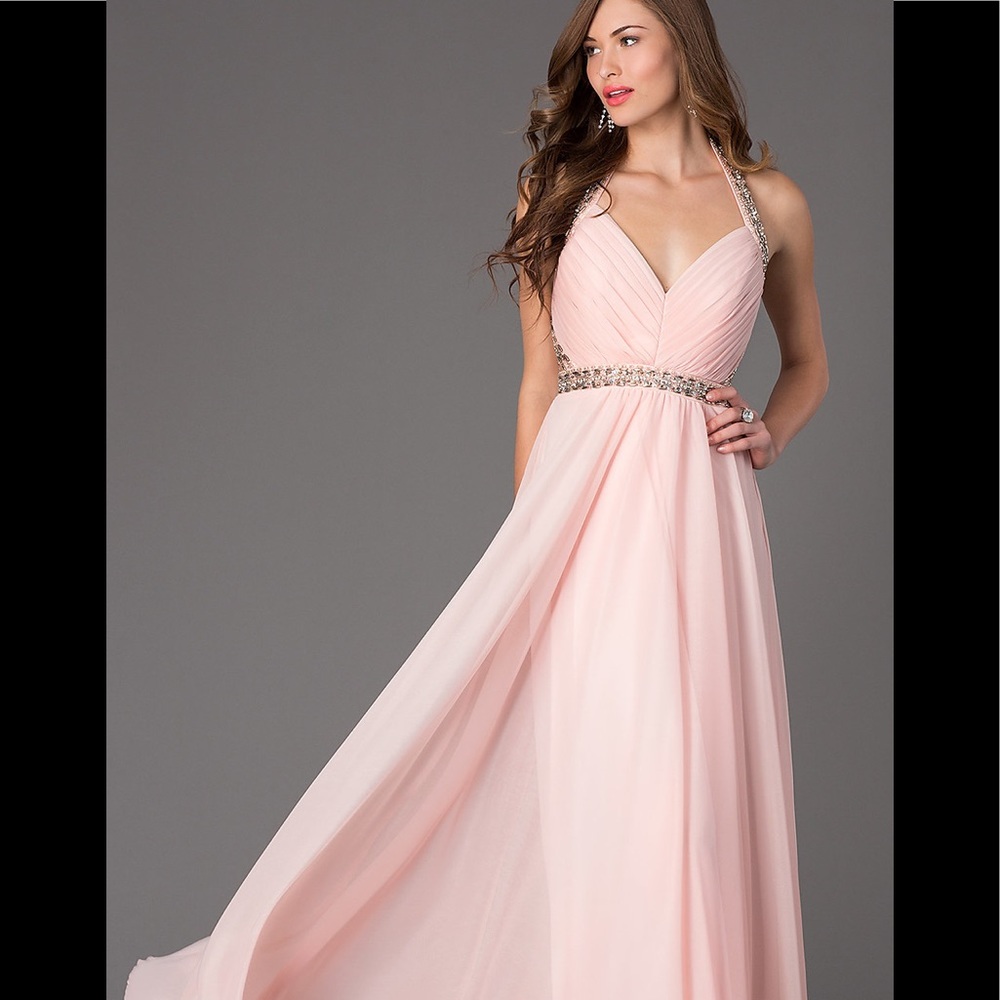 Sequin Hearst Cocktail Pink/Coral Dress